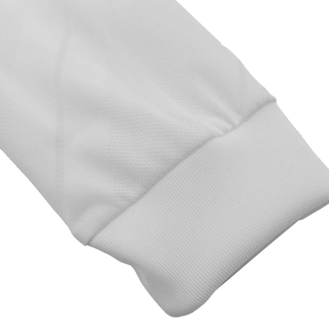 Męska Koszulka Retro Domowa Real Madrid 2017/18 z Długim Rękawem - Topowe Koszulki Pilkarskie Sklep Internetowy