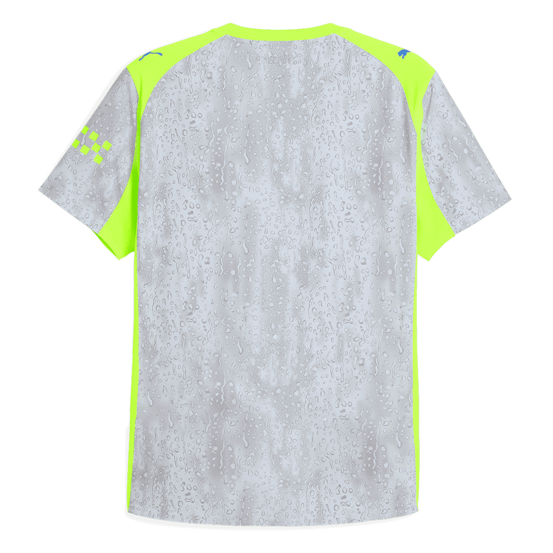 Męska Koszulka Trzecia Wyjazdowa Manchester City Wersja Piłkarska 2025/26 - Slim Fit - Topowe Koszulki Pilkarskie Sklep Internetowy