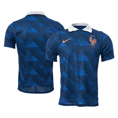 Męska Koszulka Domowa France Wersja Piłkarska World Cup 2026 - Slim Fit