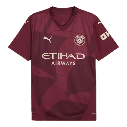 Tercera camiseta visitante del Manchester City 2024/25