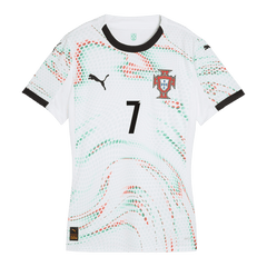 Damska Koszulka Wyjazdowa Portugalia RONALDO #7 2025 - Topowe Koszulki Pilkarskie Sklep Internetowy