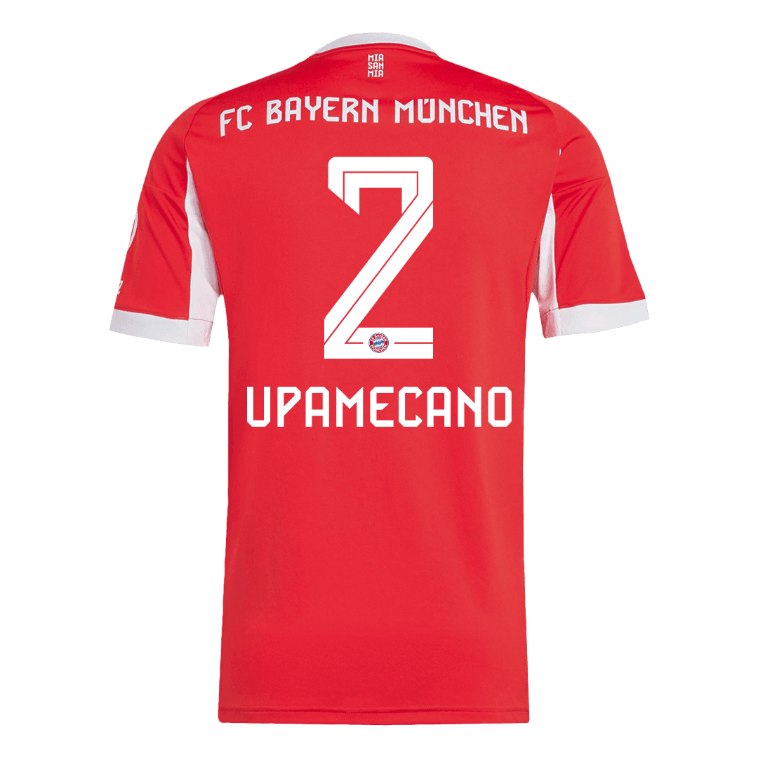 Męska Koszulka Domowa Bayern Munich UPAMECANO #2 2025/26 [PREMIUM] - Topowe Koszulki Pilkarskie Sklep Internetowy