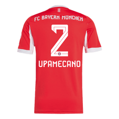 Męska Koszulka Domowa Bayern Munich UPAMECANO #2 2025/26 [PREMIUM] - Topowe Koszulki Pilkarskie Sklep Internetowy
