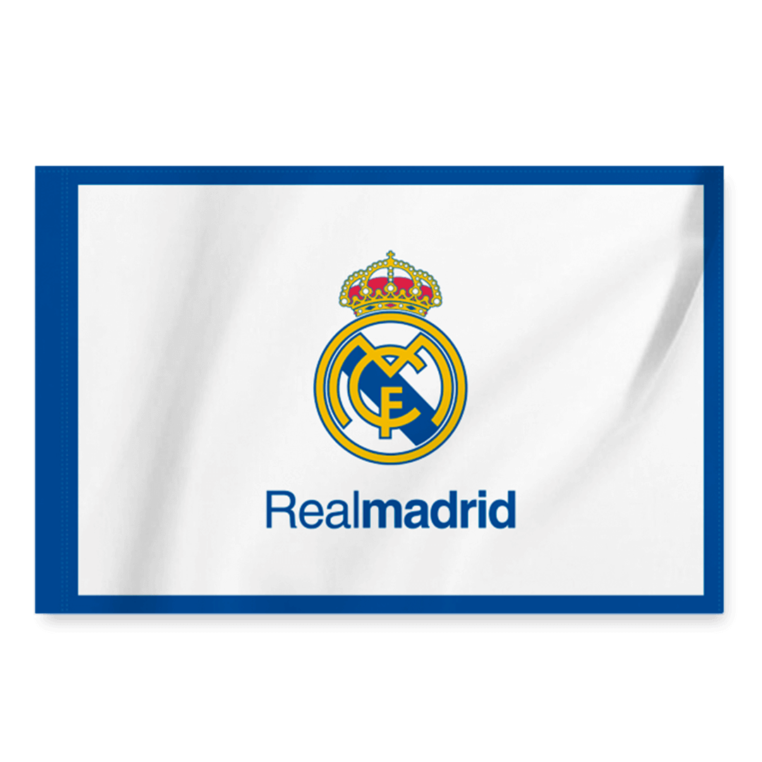 Bandera Real Madrid Blanca