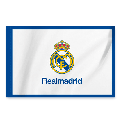 Bandera Real Madrid Blanca