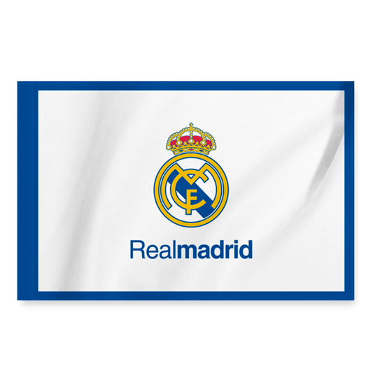 Bandera Real Madrid Blanca