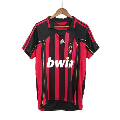 Męska koszulka retro AC Milan 06/07 domowa KAKA' #22