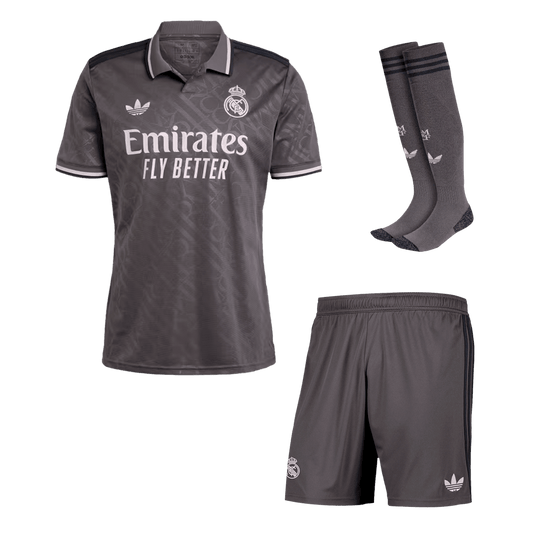 Tercera camiseta de visitante del Real Madrid para el partido de fútbol 2024/25