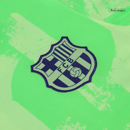 Barcelona third away jersey 2024/25 LEWANDOWSKI #9 - UCL (Spotify Logo Without Text)