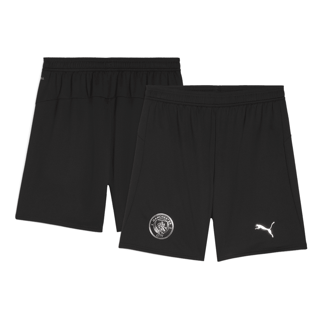 Męskie Spodenki Wyjazdowe Manchester City 25/26 - Topowe Koszulki Pilkarskie Sklep Internetowy