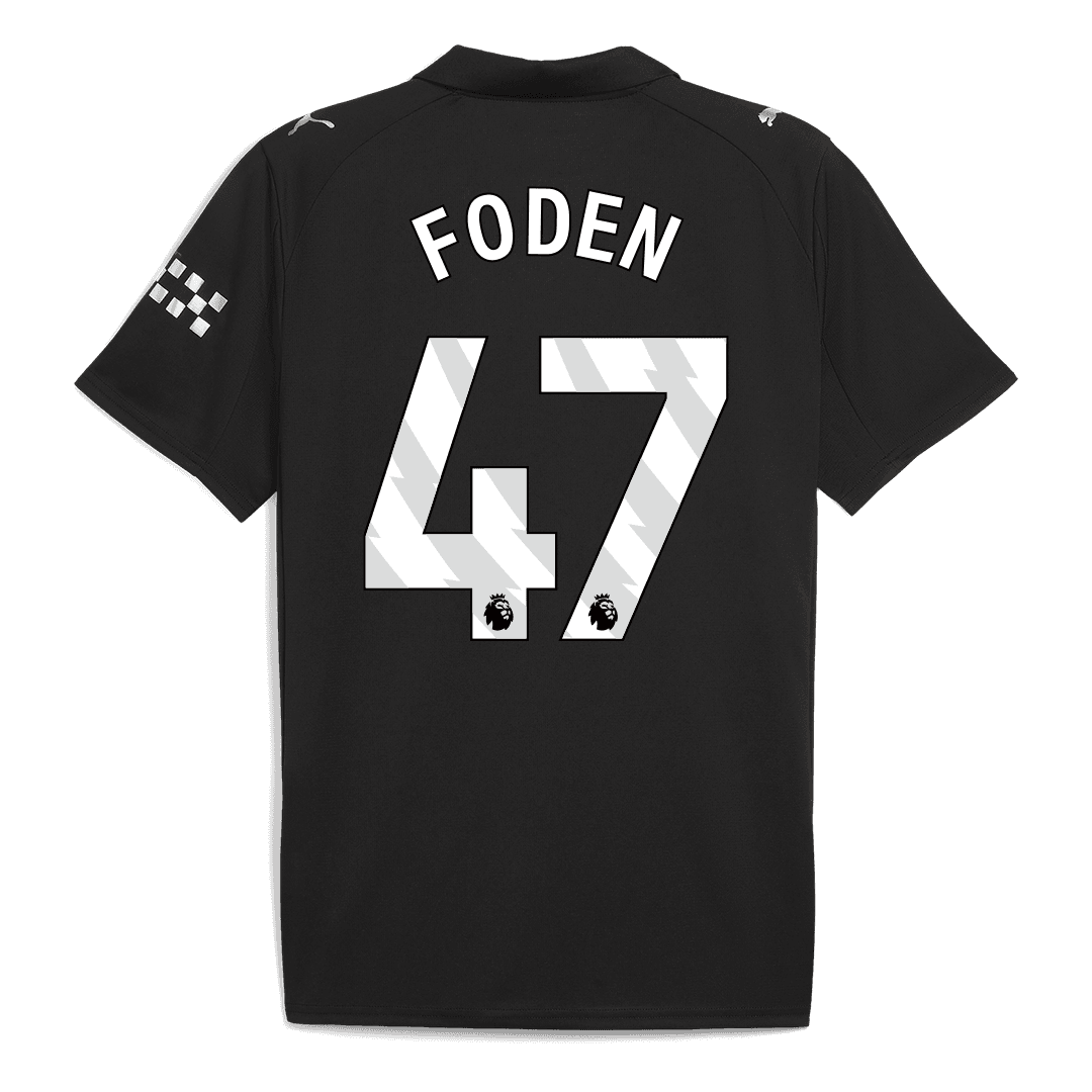 Męska Koszulka Wyjazdowa Manchester City FODEN #47 2025/26 - Topowe Koszulki Pilkarskie Sklep Internetowy