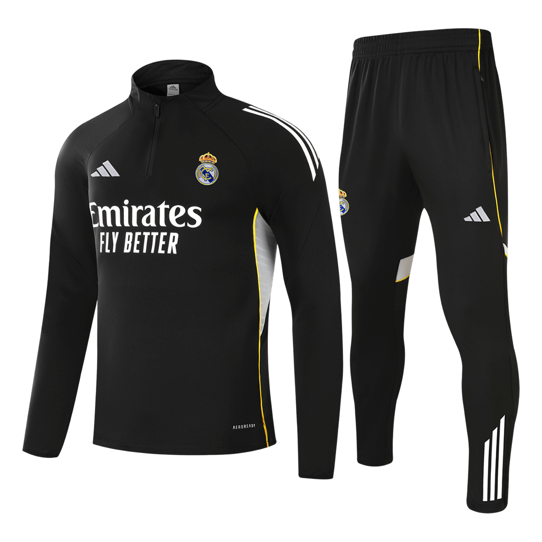 Juniorski Real Madrid Bluza z zamkiem Komplet Dresowy 2025/26