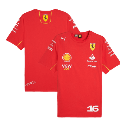 Ferrari F1 Racing Team Jersey Charles Leclerc #16 2024