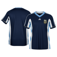 Męska Koszulka Retro Wyjazdowa Argentina 1998