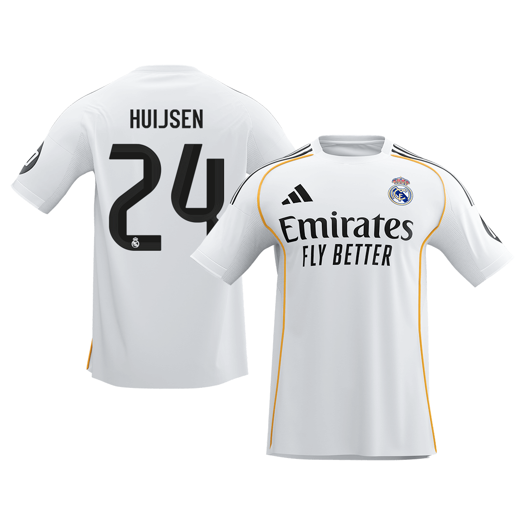 Herren Real Madrid HUIJSEN Heimtrikot #24 2025/26