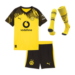 Dziecięcy Zestaw Domowa Borussia Dortmund (Koszulka + Spodenki + Skarpety) 2025/26