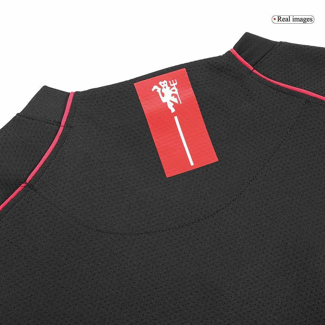 Retro 2007/08 Męska Koszulka Wyjazdowa MU z Długim Rękawem - Topowe Koszulki Pilkarskie Sklep Internetowy