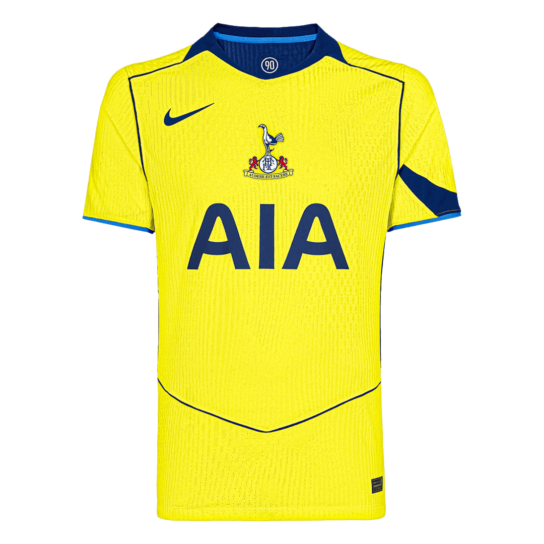 Męska Koszulka Trzecia Wyjazdowa Tottenham Hotspur Wersja Piłkarska 2025/26 - Slim Fit - Topowe Koszulki Pilkarskie Sklep Internetowy