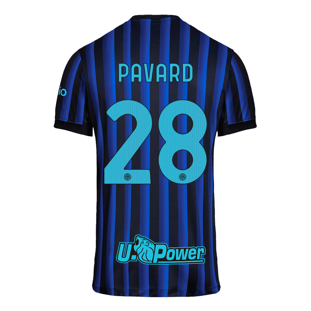 Męska Koszulka Domowa Inter Milan PAVARD #28 2025/26 - Topowe Koszulki Pilkarskie Sklep Internetowy