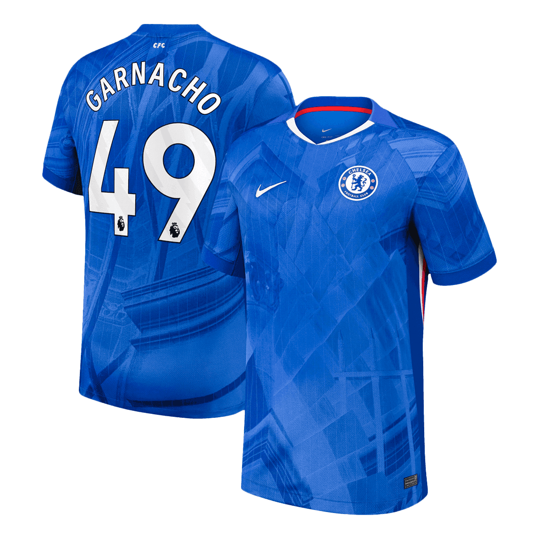 Męska Koszulka Domowa Chelsea GARNACHO #49 2025/26 [PREMIUM] - Topowe Koszulki Pilkarskie Sklep Internetowy