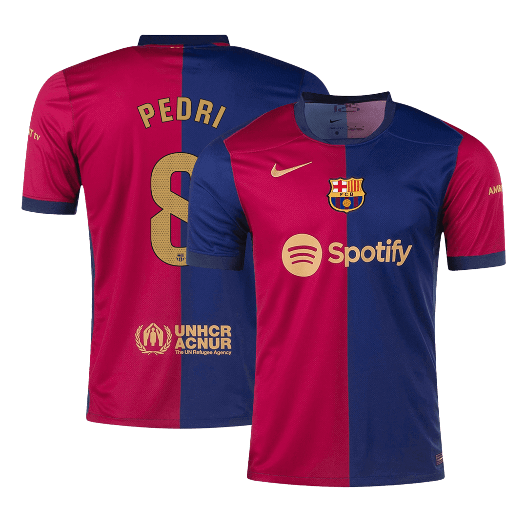 Camiseta de local del Barcelona 2024/25 PEDRI #8