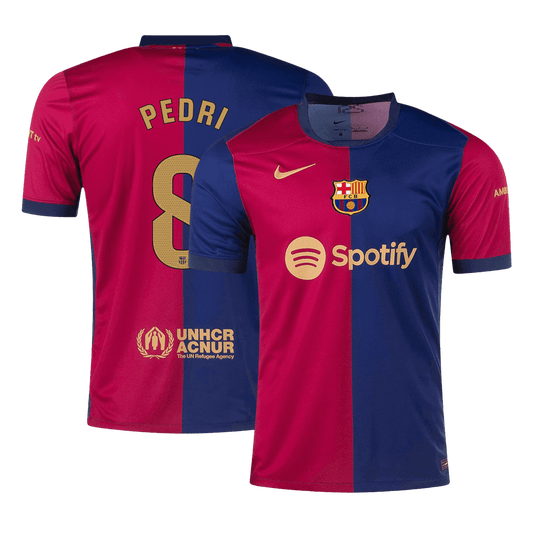 Barcelona 2024/25 Home Shirt PEDRI #8