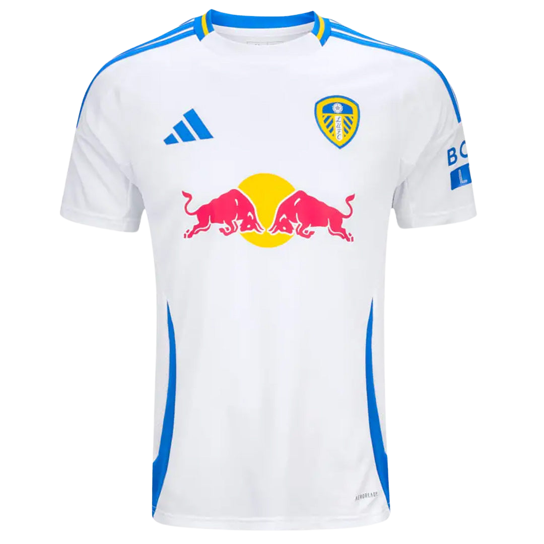 Męska Wysokiej jakości koszulka piłkarska Leeds United Home 2024/25