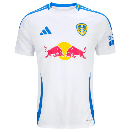 Męska Wysokiej jakości koszulka piłkarska Leeds United Home 2024/25