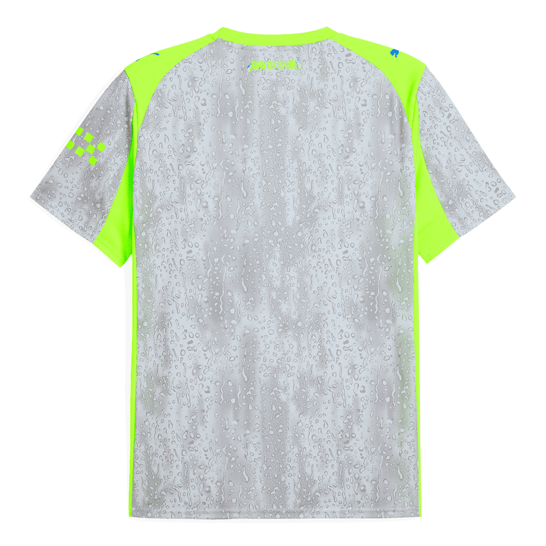 Męska Koszulka Trzecia Wyjazdowa Manchester City 2025/26 - Topowe Koszulki Pilkarskie Sklep Internetowy