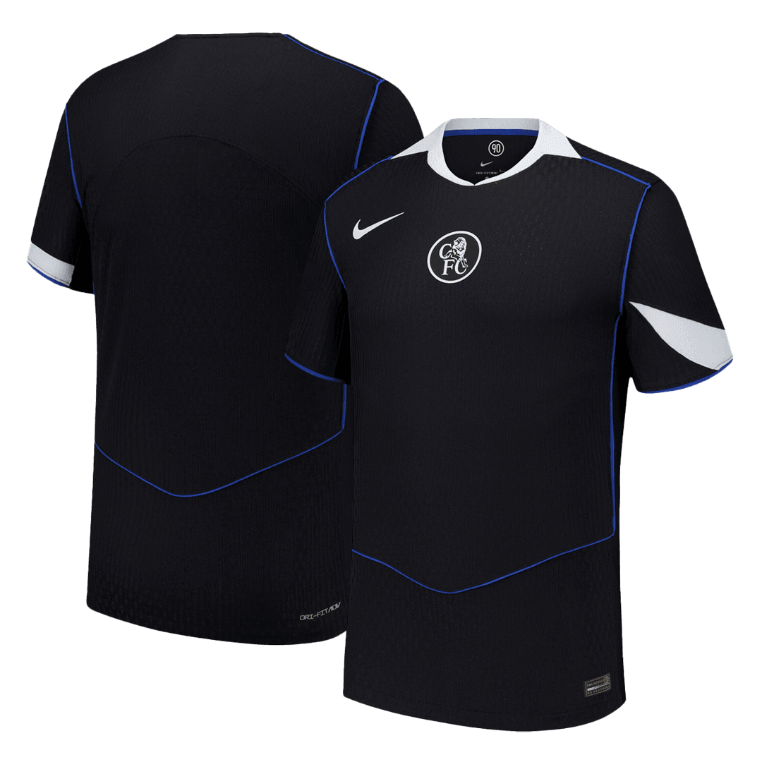 Męska Koszulka Trzecia Wyjazdowa Chelsea Wersja Piłkarska 2025/26 - Slim Fit - Topowe Koszulki Pilkarskie Sklep Internetowy