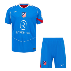 Męski Zestaw Trzecia Wyjazdowa Atletico Madrid (Koszulka+Spodenki) 2025/26