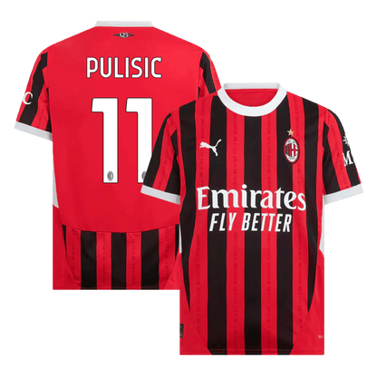 PULISIC #11 Męska koszulka domowa AC Milan 2024/25