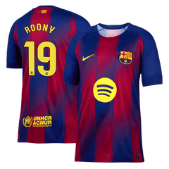 Męska Koszulka Domowa Barcelona ROONY #19 2025/26 [PREMIUM]