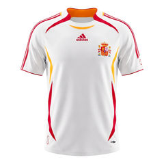 Męska Koszulka Retro Wyjazdowa Spain 2006