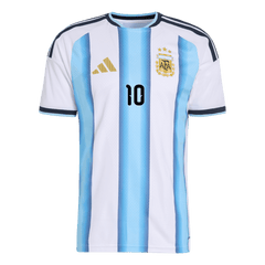 Argentinien Herren-Heimtrikot MESSI #10 2026 Fußballversion - Slim Fit