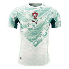 Męska Koszulka Wyjazdowa Portugal Wersja Piłkarska World Cup 2026 - Slim Fit
