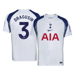 Męska Koszulka Domowa Tottenham Hotspur DRAGUSIN #3 2025/26