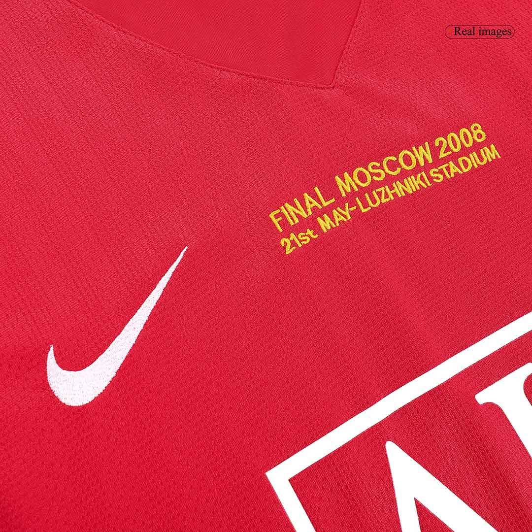 Retro RONALDO #7 2007/08 Męska Koszulka Domowa MU z Długim Rękawem - UCL Final - Topowe Koszulki Pilkarskie Sklep Internetowy