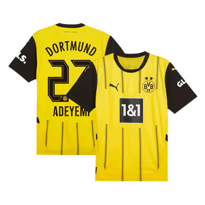 Męska Koszulka Domowa Borussia Dortmund ADEYEMI #27 2024/25