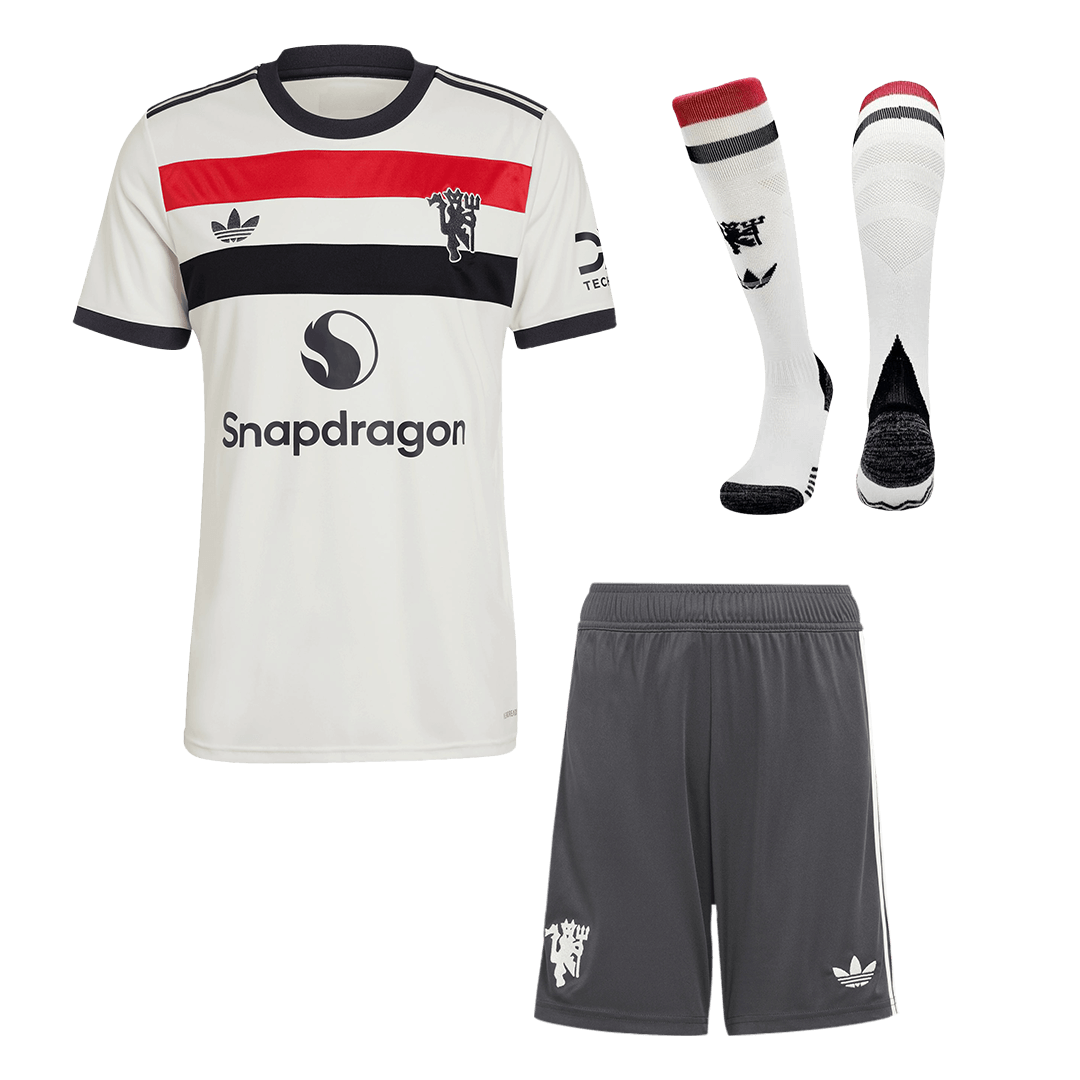 Tercera camiseta de visitante del Manchester United 2024/25