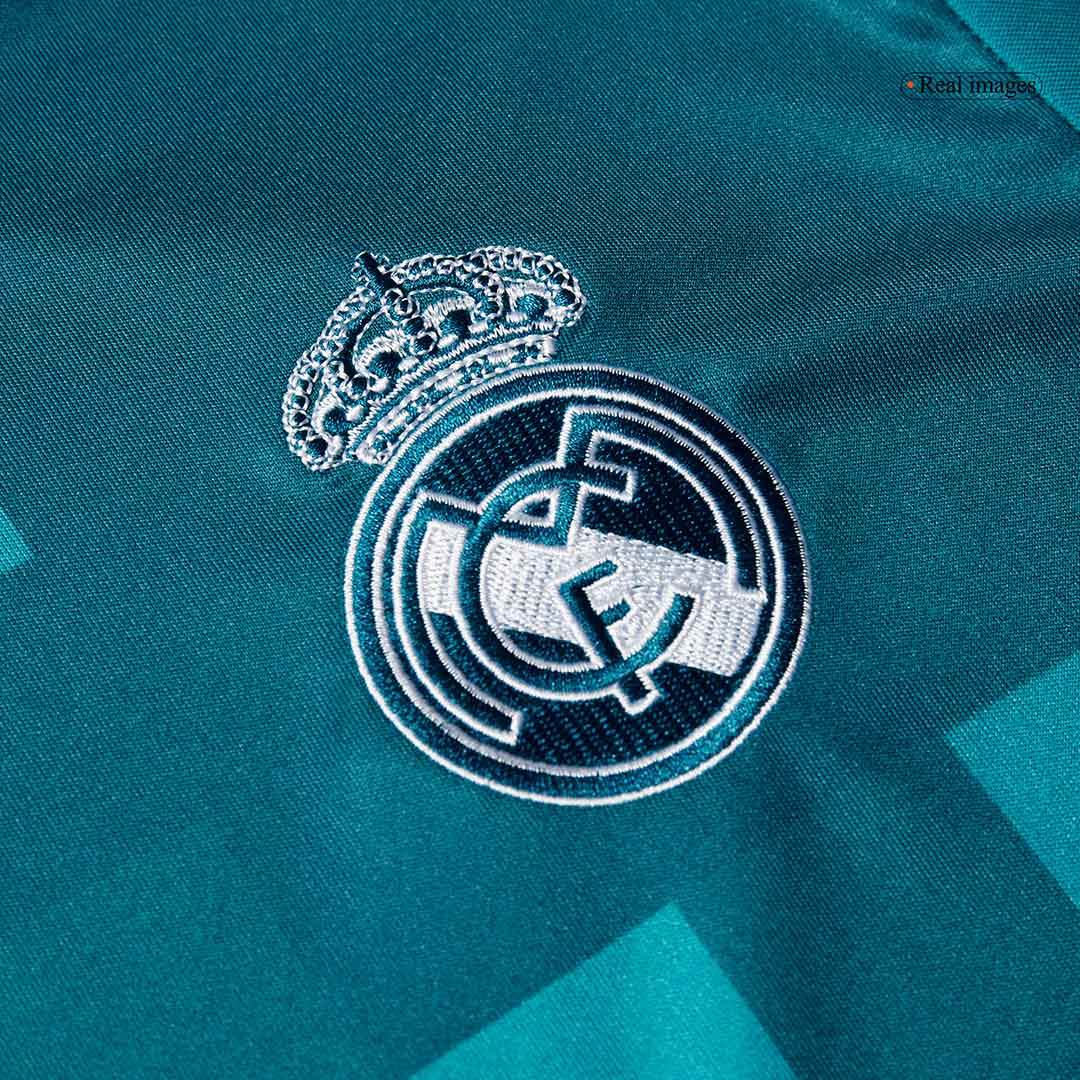 Męska Koszulka Retro Trzecia Wyjazdowa Real Madrid 2017/18 - Topowe Koszulki Pilkarskie Sklep Internetowy