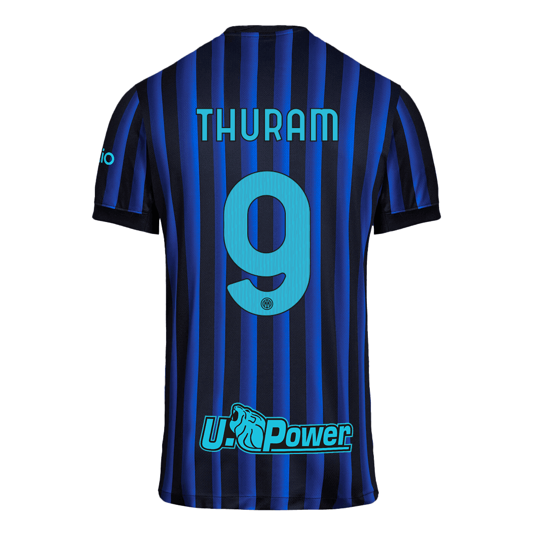 Męska Koszulka Domowa Inter Milan THURAM #9 2025/26 - Topowe Koszulki Pilkarskie Sklep Internetowy