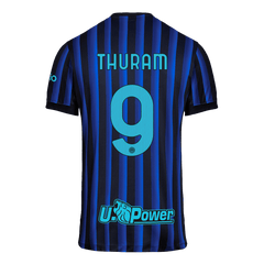 Męska Koszulka Domowa Inter Milan THURAM #9 2025/26 - Topowe Koszulki Pilkarskie Sklep Internetowy