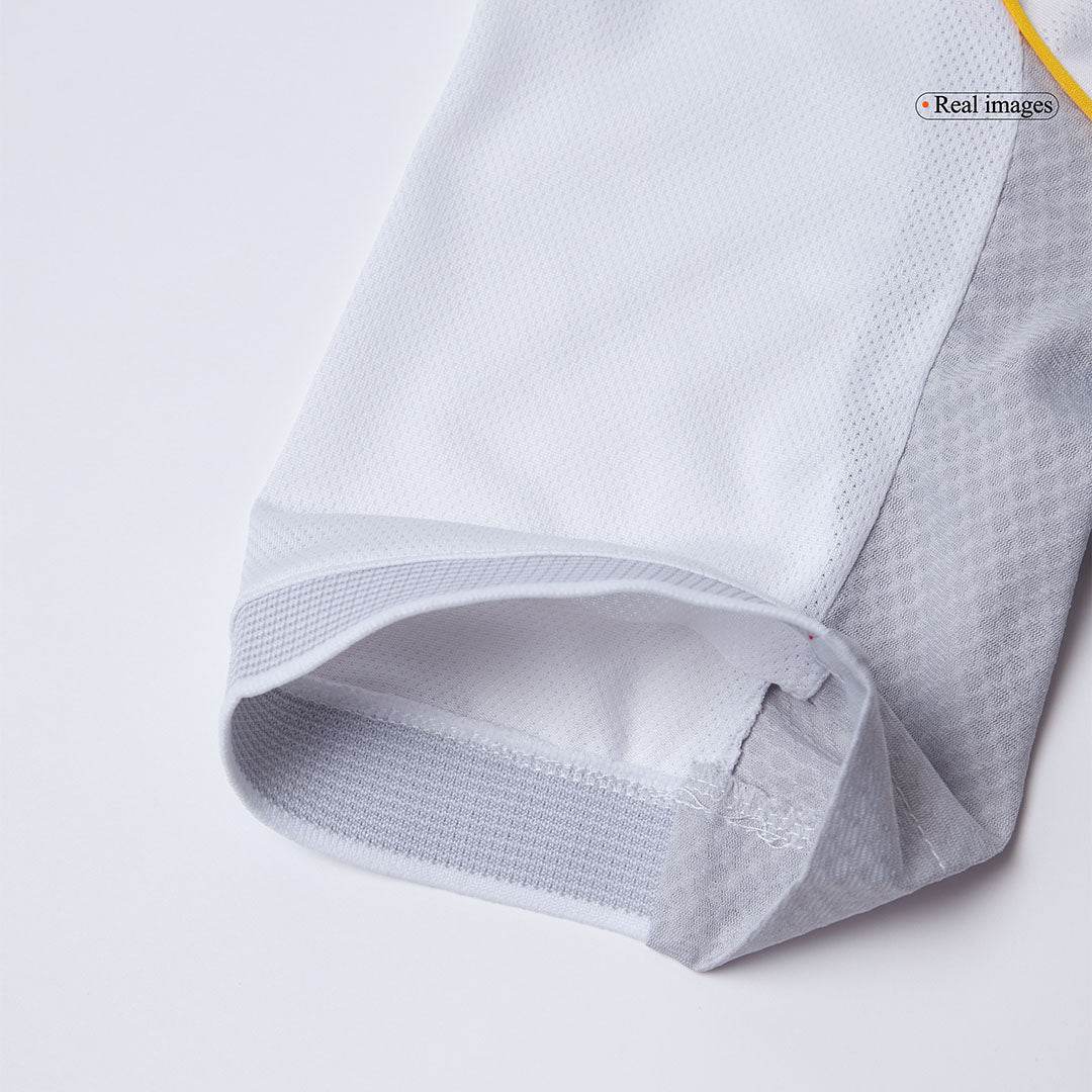 Męski Zestaw Domowy Real Madryt Wersja Piłkarska (Koszulka+Spodenki) 2025/26 - Slim Fit - Topowe Koszulki Pilkarskie Sklep Internetowy