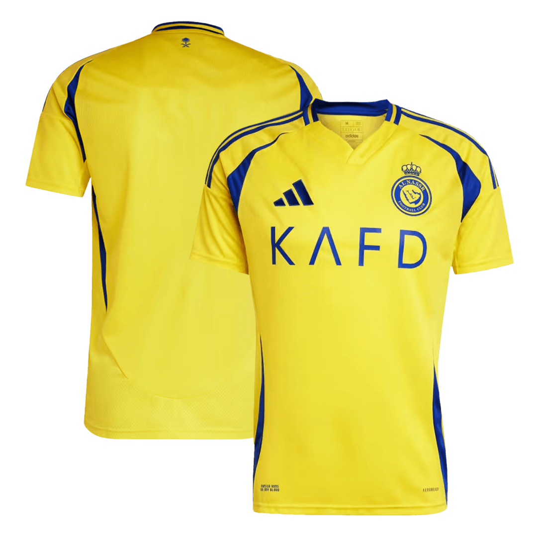 Al Nassr Men's Home Shirt 2024/25-Limited offer