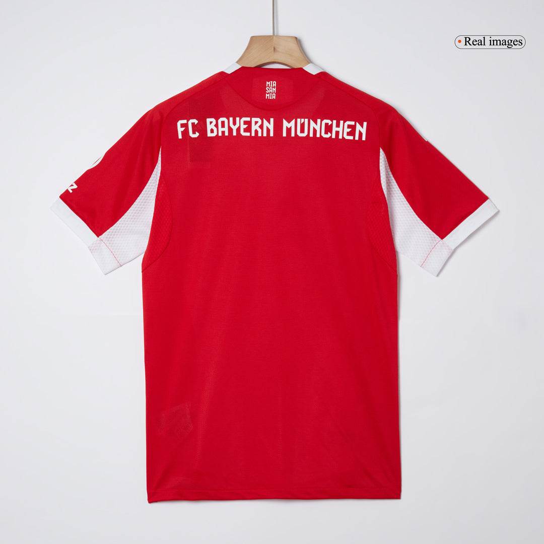 Męska Koszulka Domowa Bayern Munich OLISE #17 Wersja Piłkarska 2025/26 - Slim Fit - Topowe Koszulki Pilkarskie Sklep Internetowy