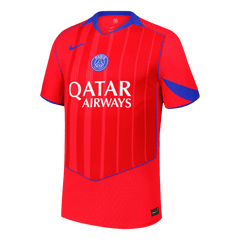 Męska Koszulka Trzecia Wyjazdowa PSG Wersja Piłkarska 2025/26 - Slim Fit - Topowe Koszulki Pilkarskie Sklep Internetowy