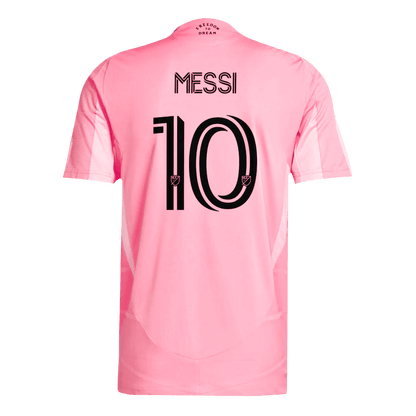 Męska Koszulka Piłkarska MESSI #10 Wersja Zawodnika Inter Miami CF Domowa 2025