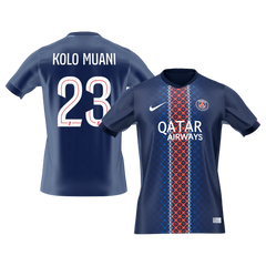 PSG KOLO MUANI Heimtrikot für Herren Nr. 23 2025/26 [PREMIUM]