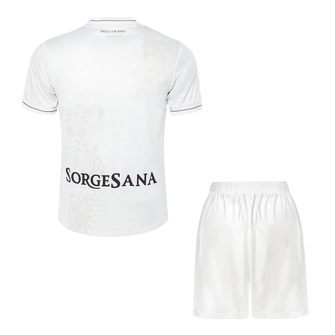 Męski Zestaw Wyjazdowa Napoli (Koszulka+Spodenki) 2025/26 - Topowe Koszulki Pilkarskie Sklep Internetowy
